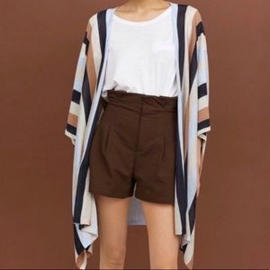 Worn once, striped H&M Knit Kimono